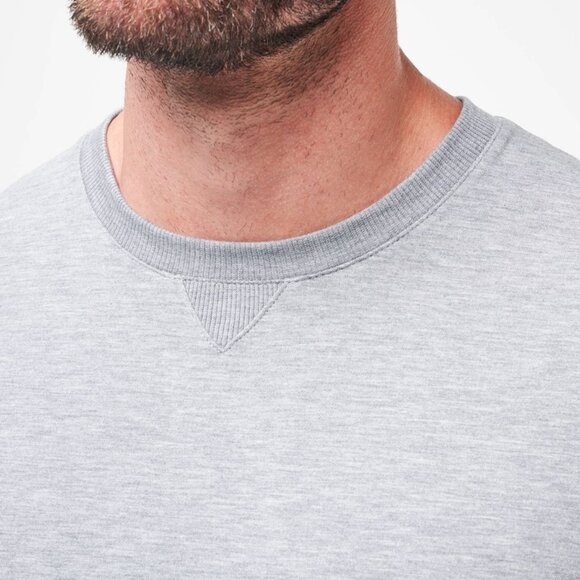 NWT New Travis Mathew Men's Amenities Crew Neck 2XL Pullover Shirt Golf XXL Top - Picture 3 of 6